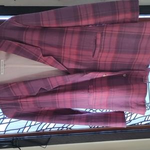 Iconic Selva Negra cotton plaid jacket. Size 4. As new